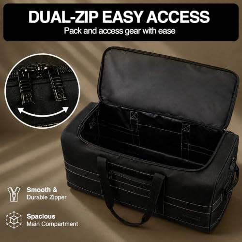 Heavy Duty Large Duffle Bag 132L Travel Gear Sports Equipment Storage