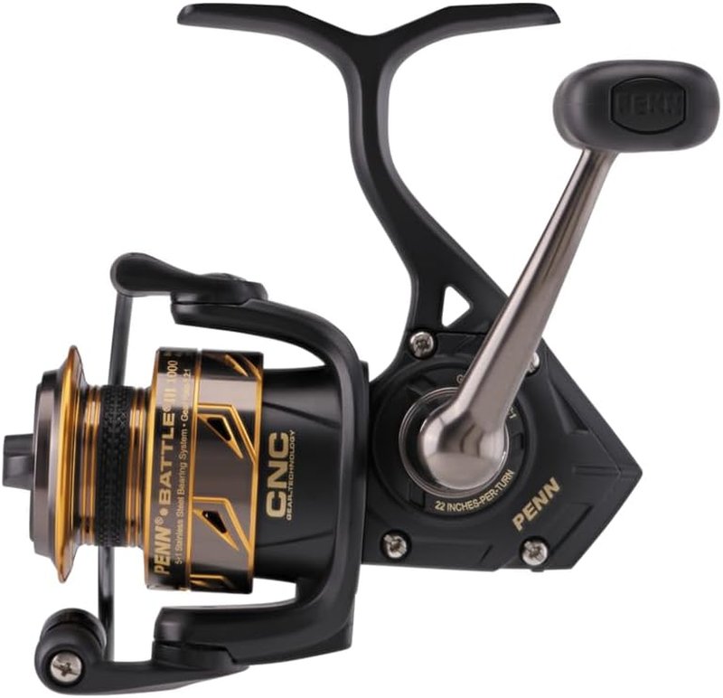Penn Battle IV Spinning Fishing Reel - Durable Lightweight Design | Smooth Drag System