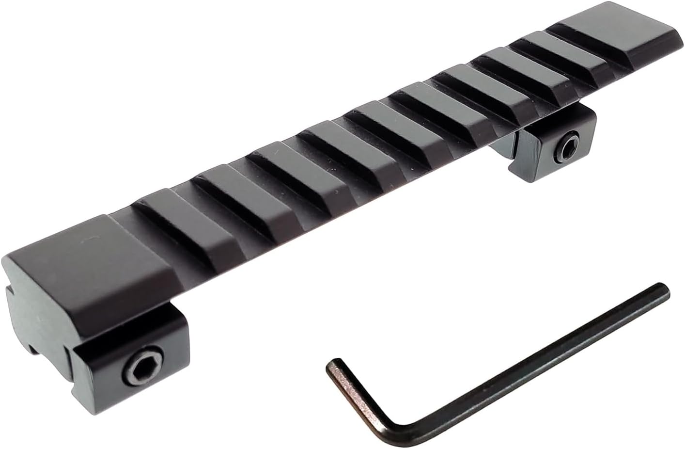 Dovetail to Picatinny Weaver Rail Riser Mount Adapter - 11mm to 20mm for Rifle Scope