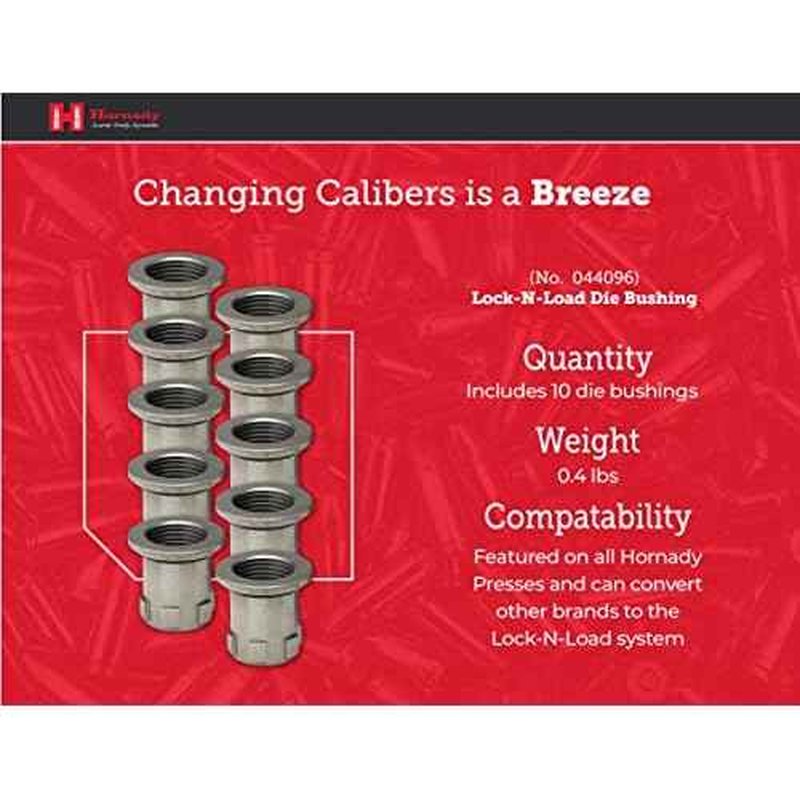 Hornady Lock N Load Die Bushings and Conversion Kit