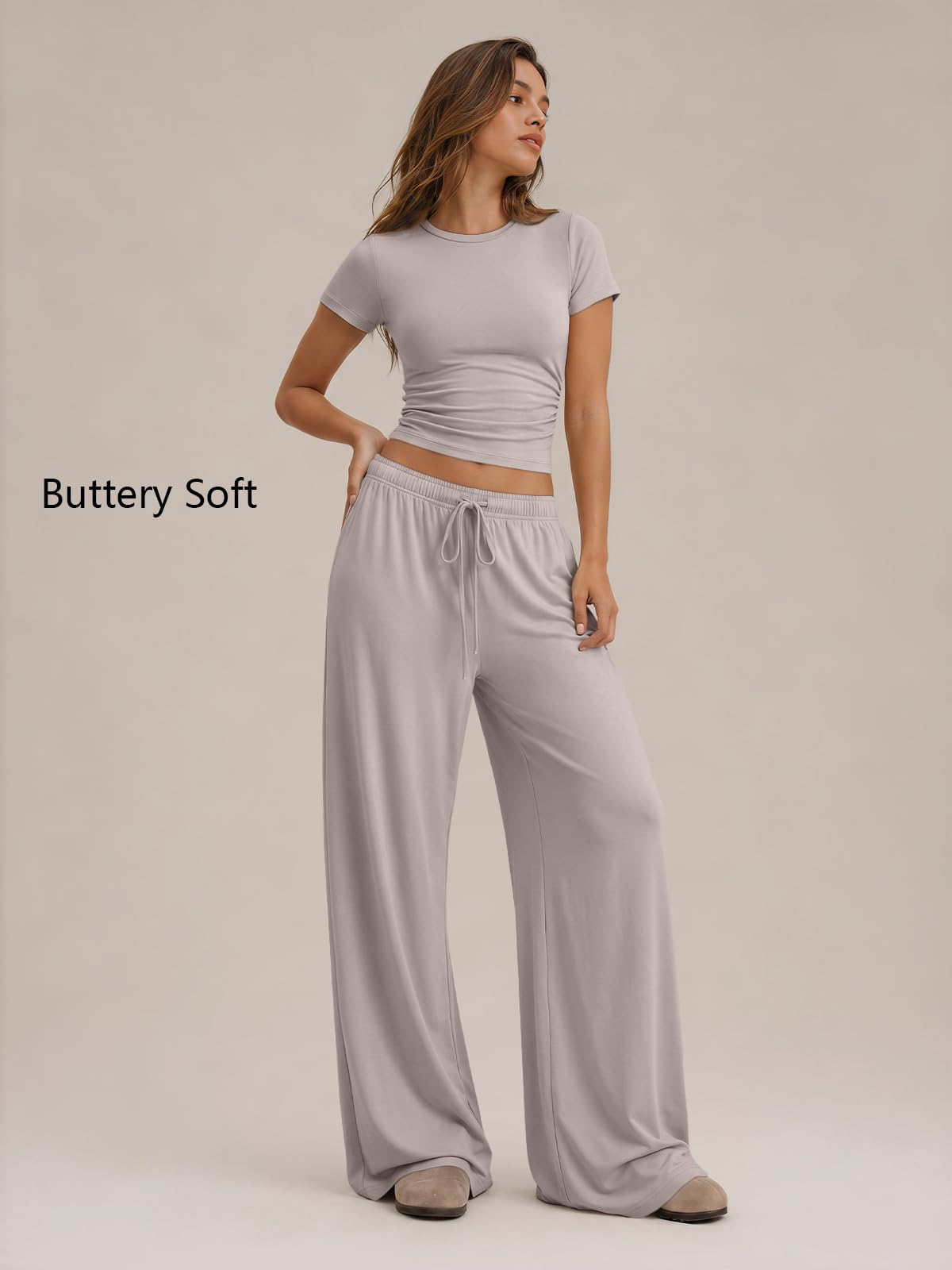 Trendy Queen Women's 2 Piece Matching Summer Lounge Set with Pockets