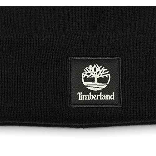 Timberland Men's Cuffed Beanie with Tonal Patch