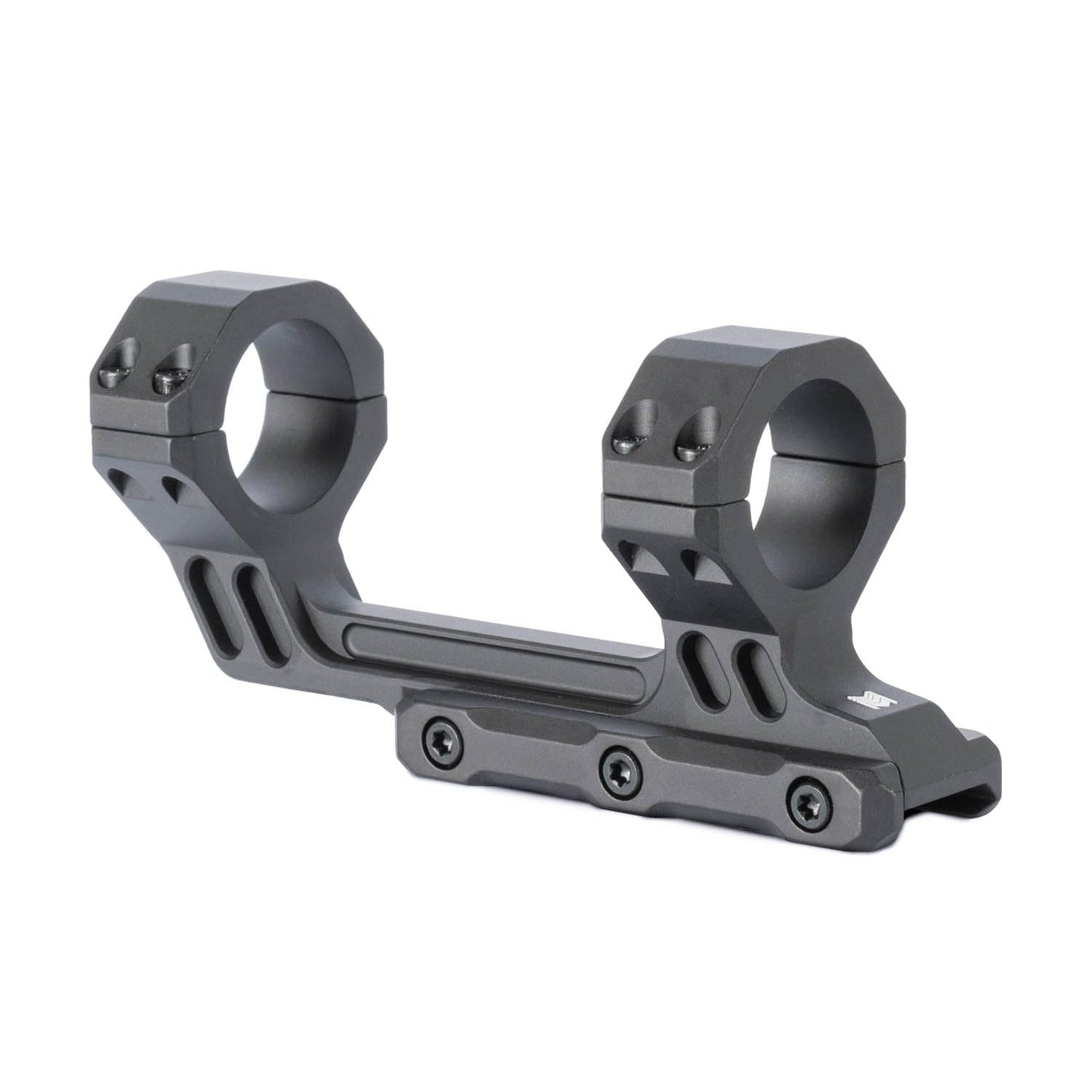 Monstrum Deadlock Series Dual Ring Scope Mount | 2 inch Offset Cantilever | 1 inch Diameter