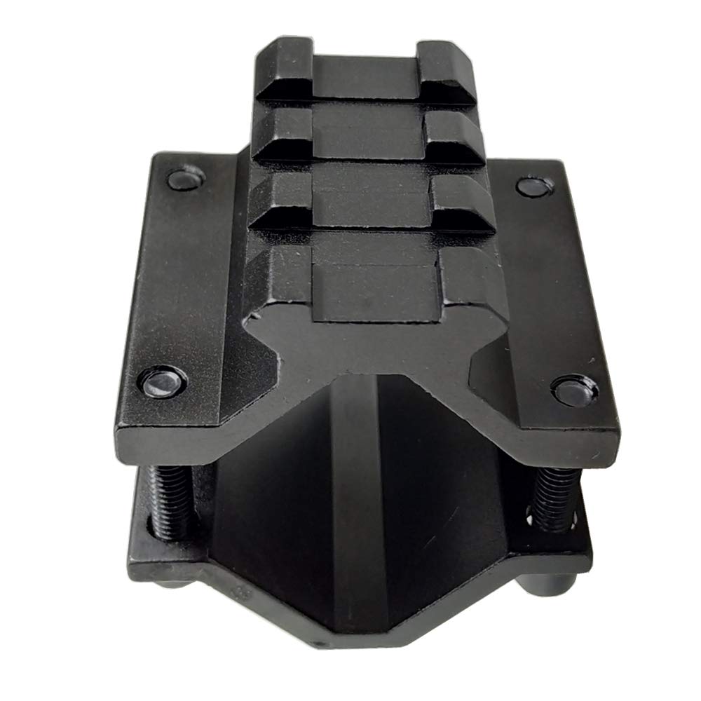 Persei Scope Barrel Clamp Mount Adapter with Weaver Picatinny Rail