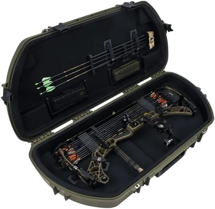 SKB Cases Mathews Iseries Shaped Bow Case - Durable Od Green Design | 43-Inch Size