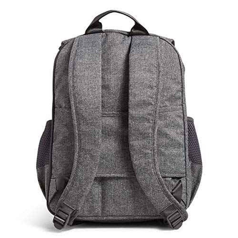 Vera Bradley Women's Recycled Lighten Up Reactive Daytripper Backpack, Gray Heather, One Size