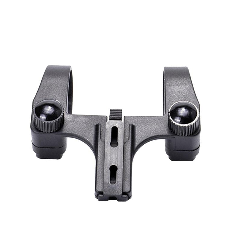 balacoo Bike Headlight Bracket for Mountain and Road Bikes with Anti-Skid Pads Universal Center Holder Lamp Bracket for Front Bicycle Light Mounting