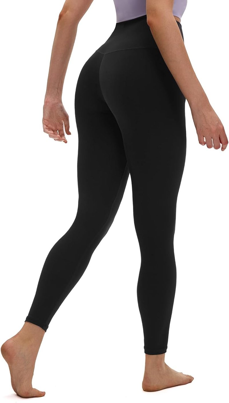 High Waisted Leggings - Soft Stretchy Yoga Pants for Women | 25" Inseam