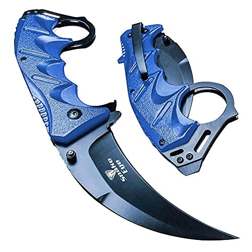 Snake Eye Tactical Everyday Carry Spring Assist Style Folding Pocket-Knife EDC