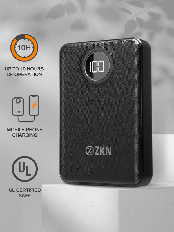 ZKN Heated Vest for Men with 14400mAh 7.4V Battery Pack Included, Lightweight Men's Heated Vest Rechargeable