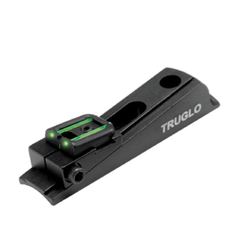 TruGlo Bright Xtreme Universal Mzzl Sight Set, with Red Front Ramp, Green Rear Notch & Bonus Green Ghost