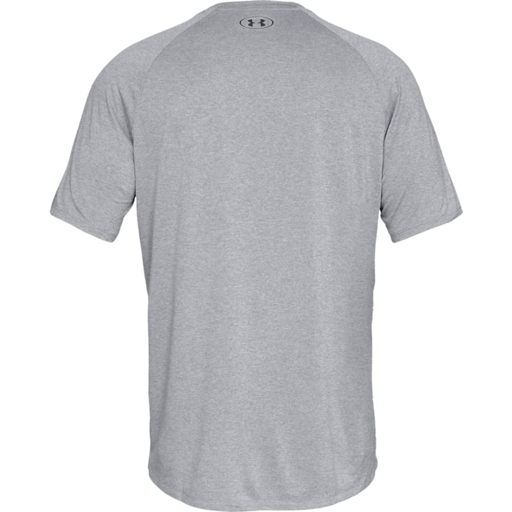 Under Armour Men's Tech 2.0 Short-Sleeve T-Shirt , Steel Light Heather (036)/Black, 5X-Large