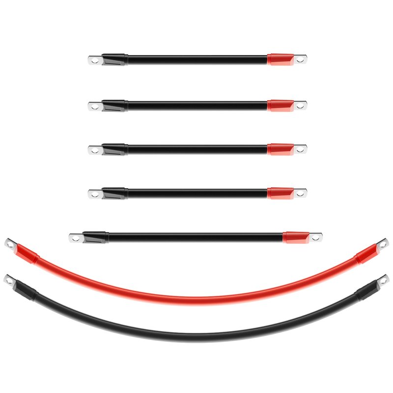CLUBRALLY Golf Cart Battery Cables Power Wiring Kit, 4 Gauge Battery Cables for EZGO TXT 1994-Up 36 & 48 Volt Golf Carts