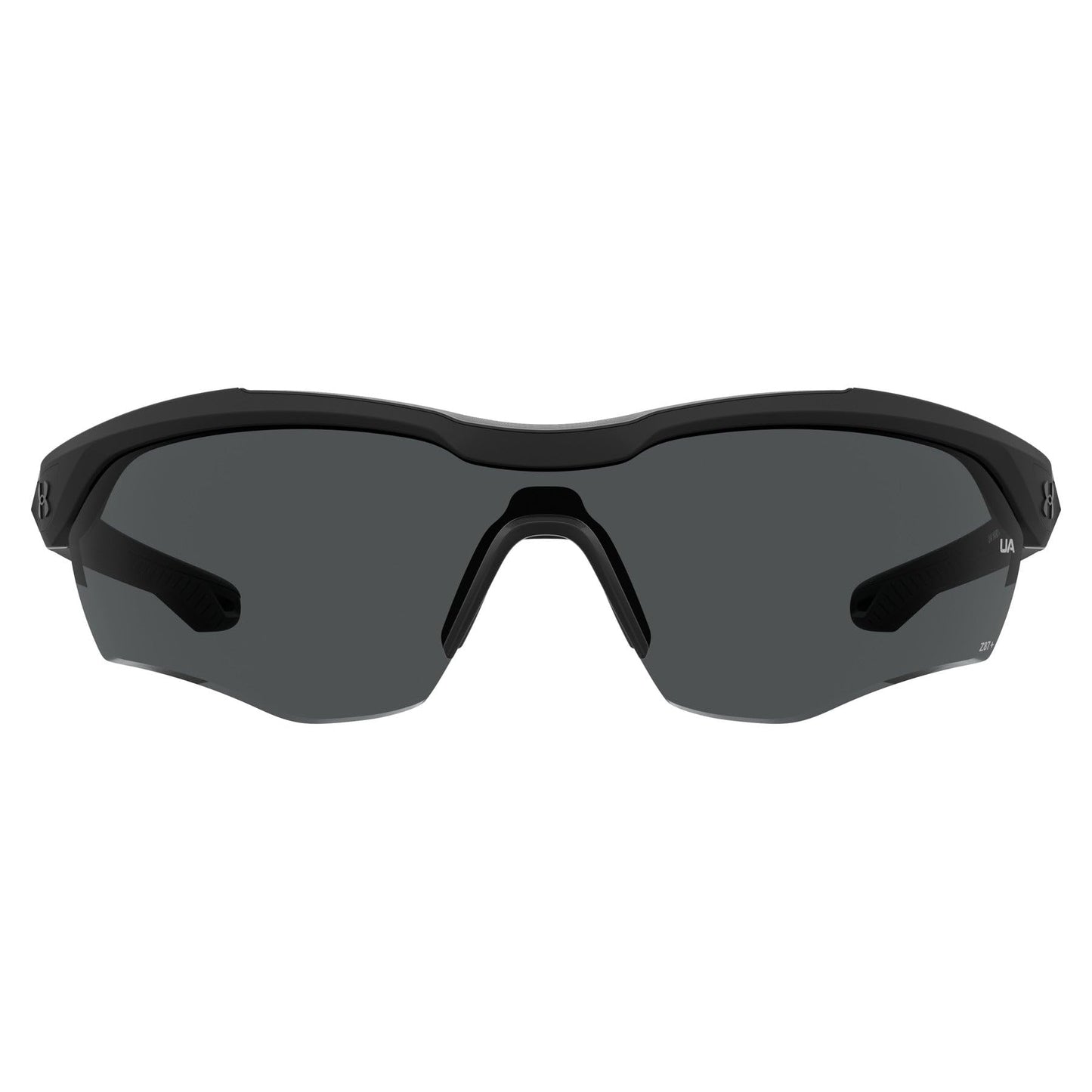 Under ArmourUA Yard Pro Sunglasses, Matte Black Frame w/ Gray Lenses 1381109