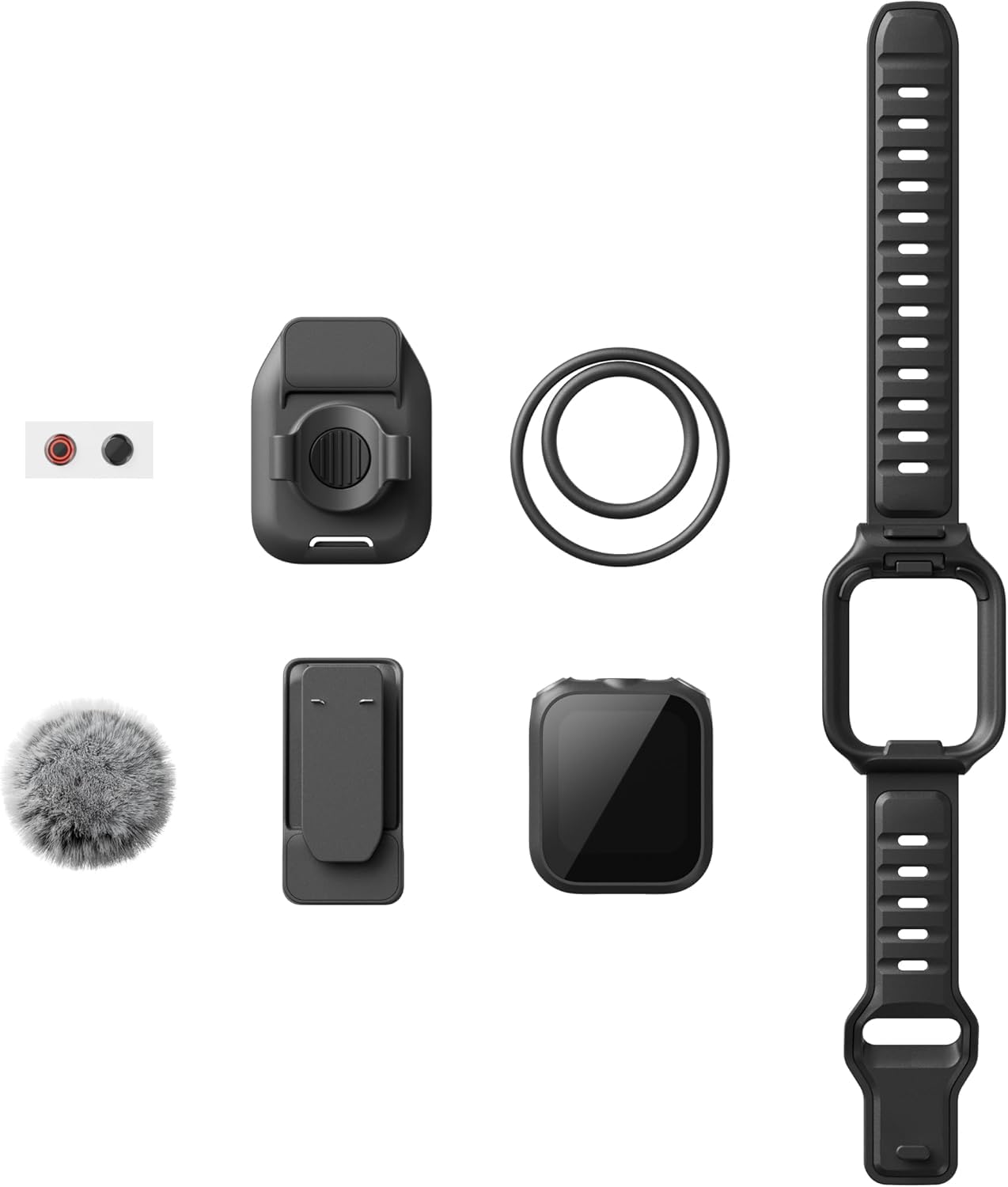 Insta360 GPS Preview Remote with Built-in Mic, All-in-one Remote Compatible with Insta360 Ace Pro 2 and X5 for Live Image Preview, Remote Control, Audio Recording, and Real-time Data
