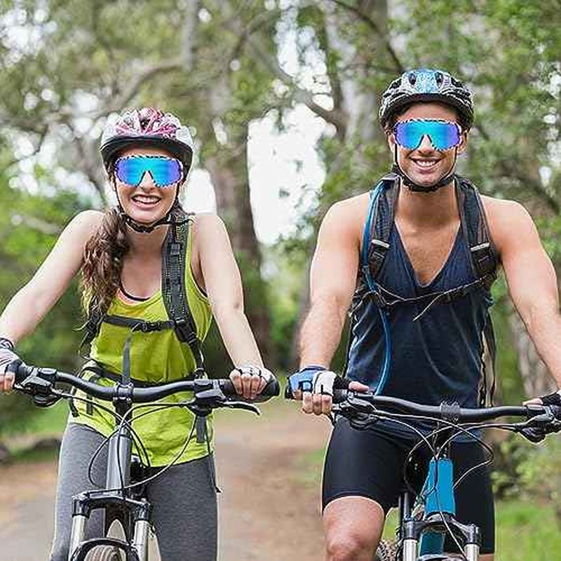 Vipers Polarized Sports Sunglasses for Men & Women with 4 Lenses UV400, Lightweight, Cycling Glasses for Running Fishing Bike