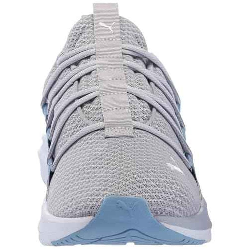 PUMA Mens Softride One4all Cross Trainer, Gray Fog Mens White-Zen Blue, 7
