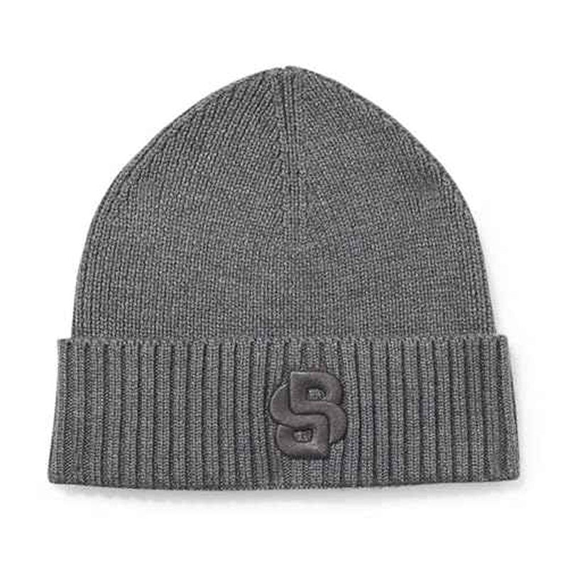 BOSS Men's Double B Logo Knit Hat