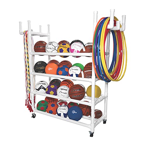 Champion Sports Playground Ball and Equipment Storage Bundle