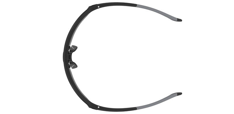Under Armour 0011S UA Force 2 Wrap Sunglasses, Matte Black Frame w/ Gray Lenses