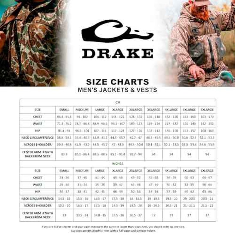 Drake Waterfowl Men's Back Eddy Embossed DW2298 Midweight Hunting Stretch Hoodie w/Kangaroo Pocket & Water Resistant Finish