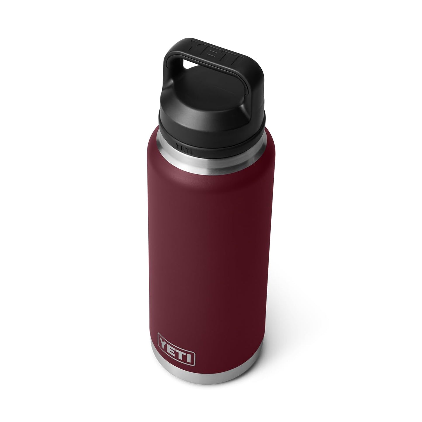 YETI Rambler 36 oz Bottle, Vacuum Insulated, Stainless Steel with Chug Cap, Wild Vine Red