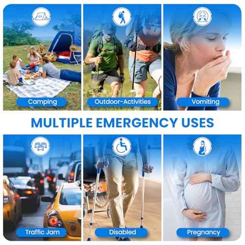 Disposable Urine Bag, 12PCS Pee Bags for Travel for Women Men, 900ML Portable Urinal Bags and Vomit Bags, Unisex Urinal Bag for Camping, Road Trip, Traffic Jam, Pregnant, Kid, Patient