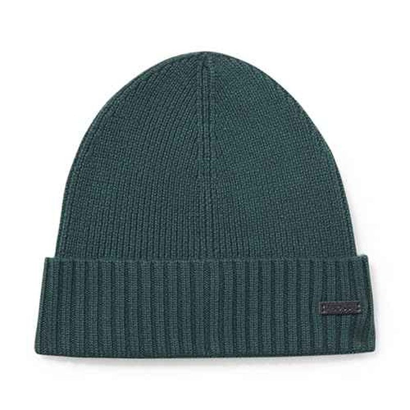 BOSS Mens Fati Ribbed Knit Hat