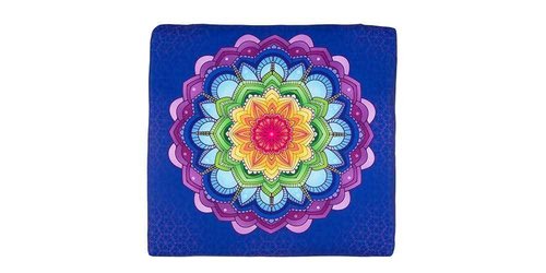 Cudegui Zabuton meditation cushion, meditation cushion floor pillow, meditation mat with eco firendly filling, Chakras Cover