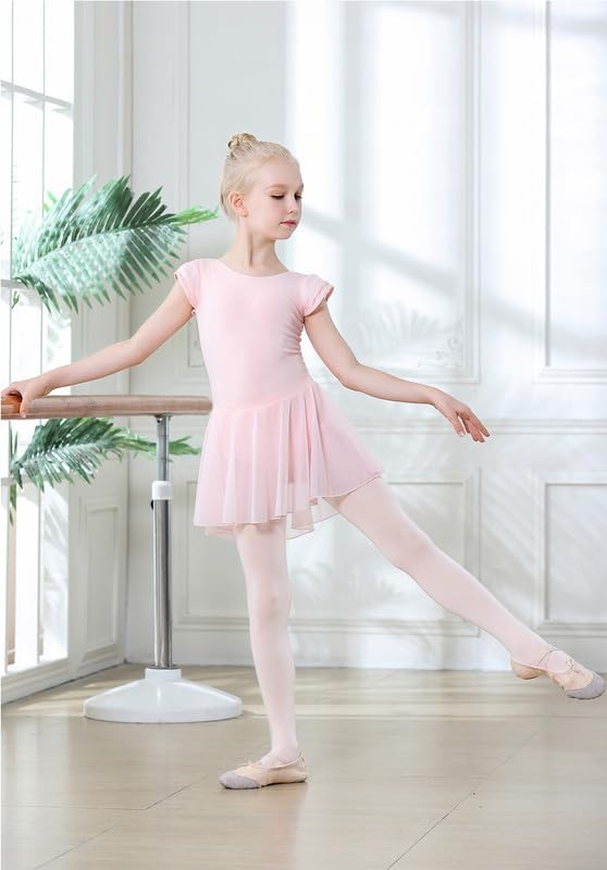 Ballet Tights for Girls - Thick Soft Footed Dance Tights for Toddlers & Kids | Various Sizes Available