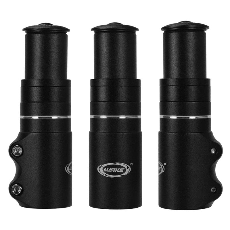 CYSKY Bike Stem Riser Bicycle Handlebar Extender 1 1/8 inch Aluminium Alloy Adjustable Handlebar Riser Adapter for Mountain Bike, Road Bike, MTB, BMX, Fixie