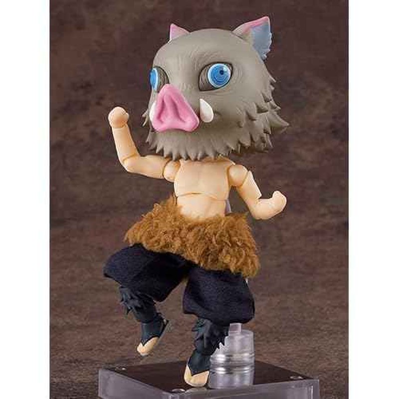 Good Smile Demon Slayer: Kimetsu no Yaiba: Inosuke Hashibira Nendoroid Doll Action Figure, Multicolor
