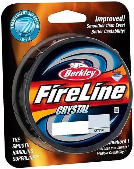 Berkley FireLine Superline Fishing Line - Durable, High-Performance Braided Line | 150 Yards, Clear