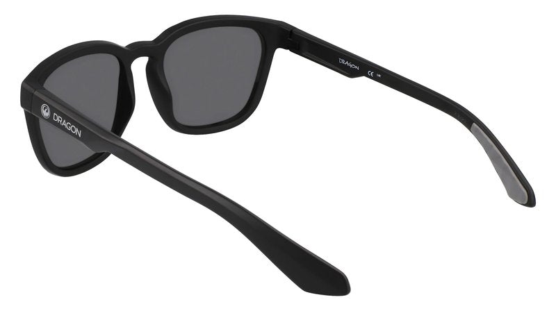 Dragon Sunglasses DR DUNE LL H 20 POLAR 002 Matte Black H2o/Ll Smoke