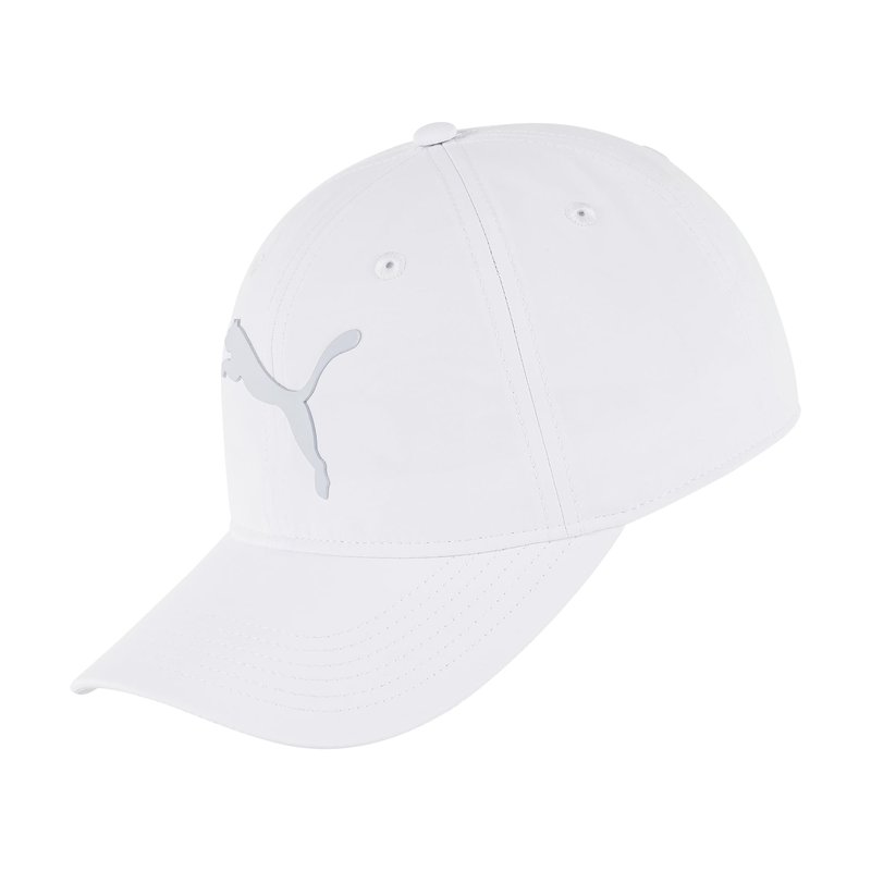 Puma Women's Gates Adjustable Cap, White/Light Blue, OS