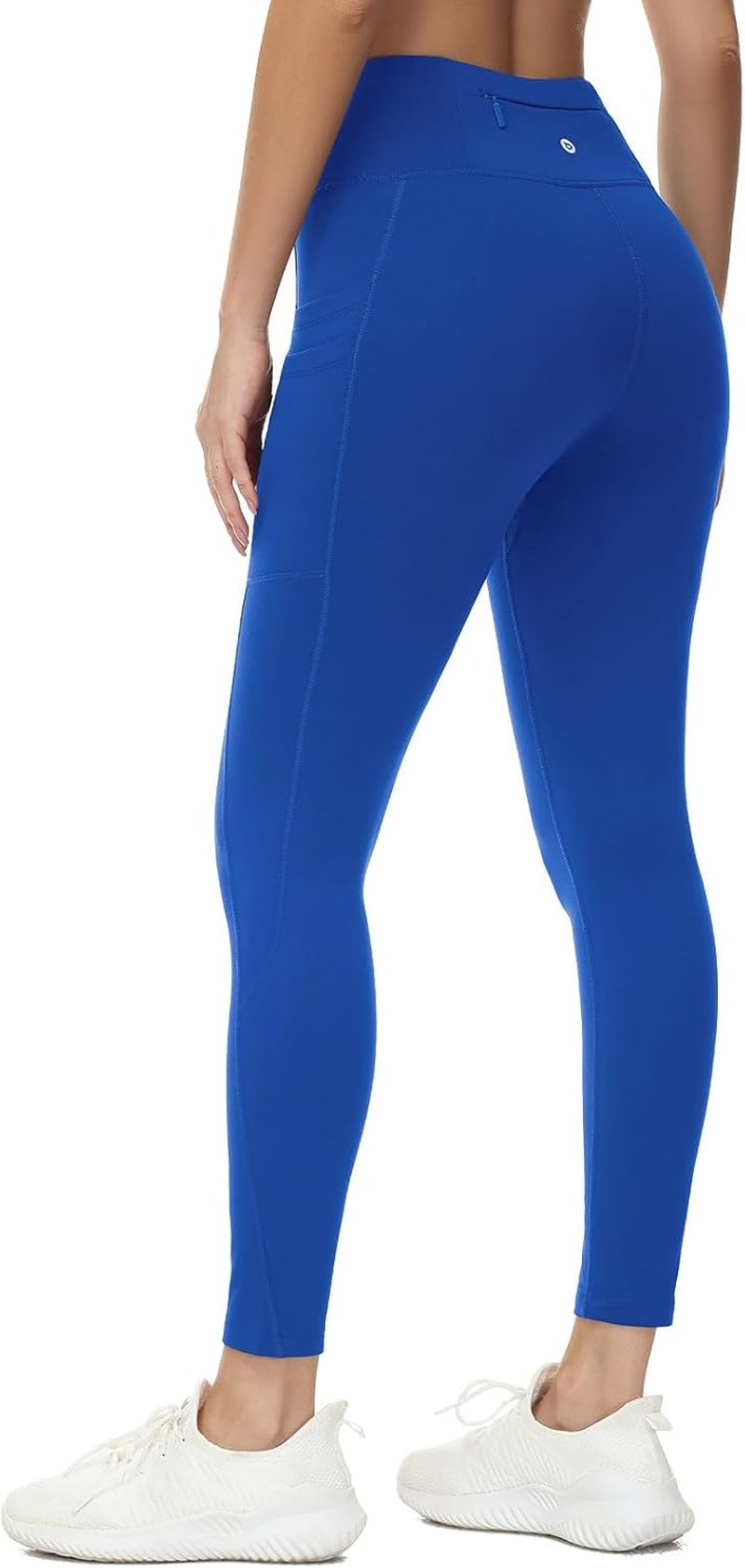 Baleaf Women's Fleece Lined Leggings - Water Resistant Thermal Tights | High Waisted with Pockets for Running