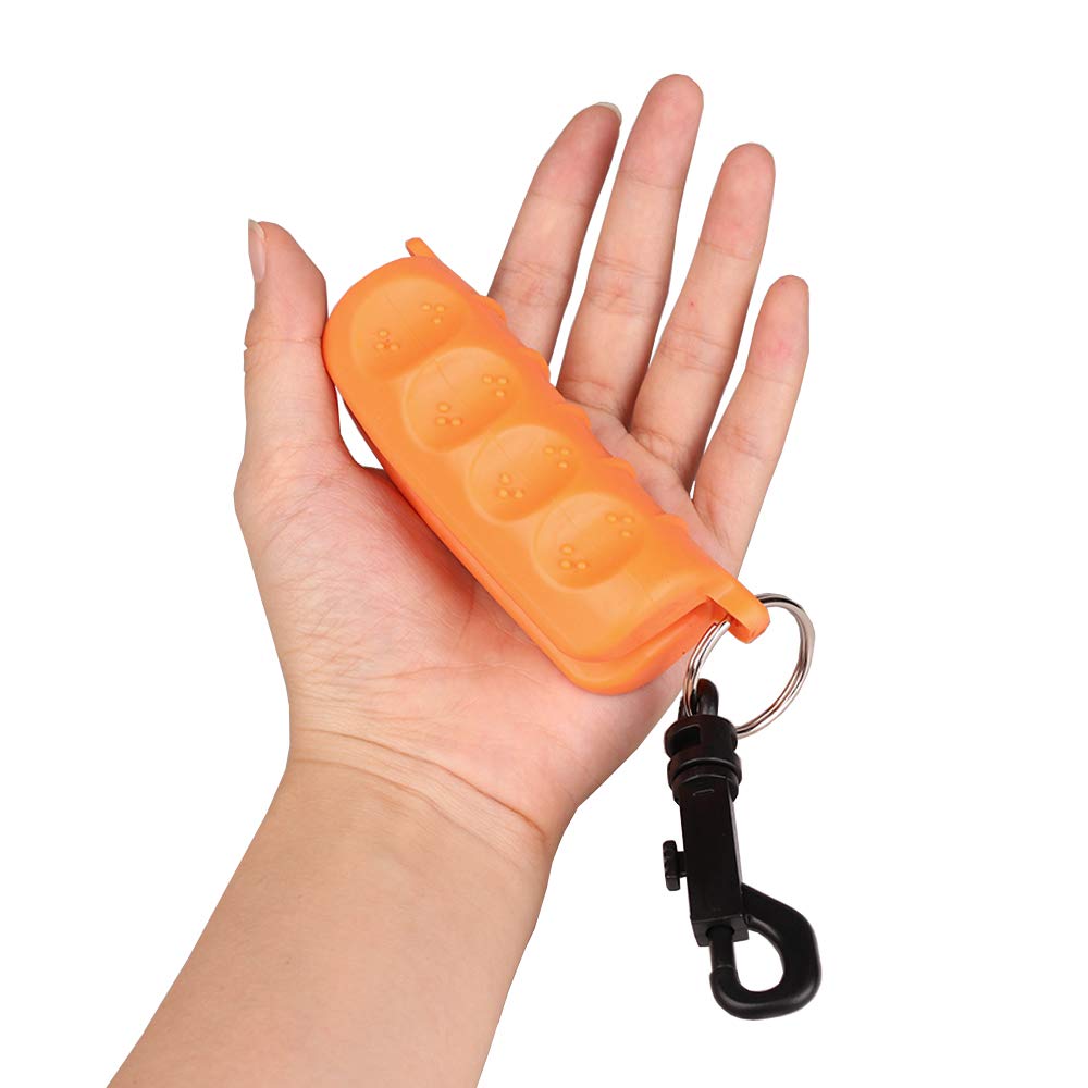 KRATARC Archery Arrow Puller Target Remover Gripper with Belt Clip (Orange-2pcs)