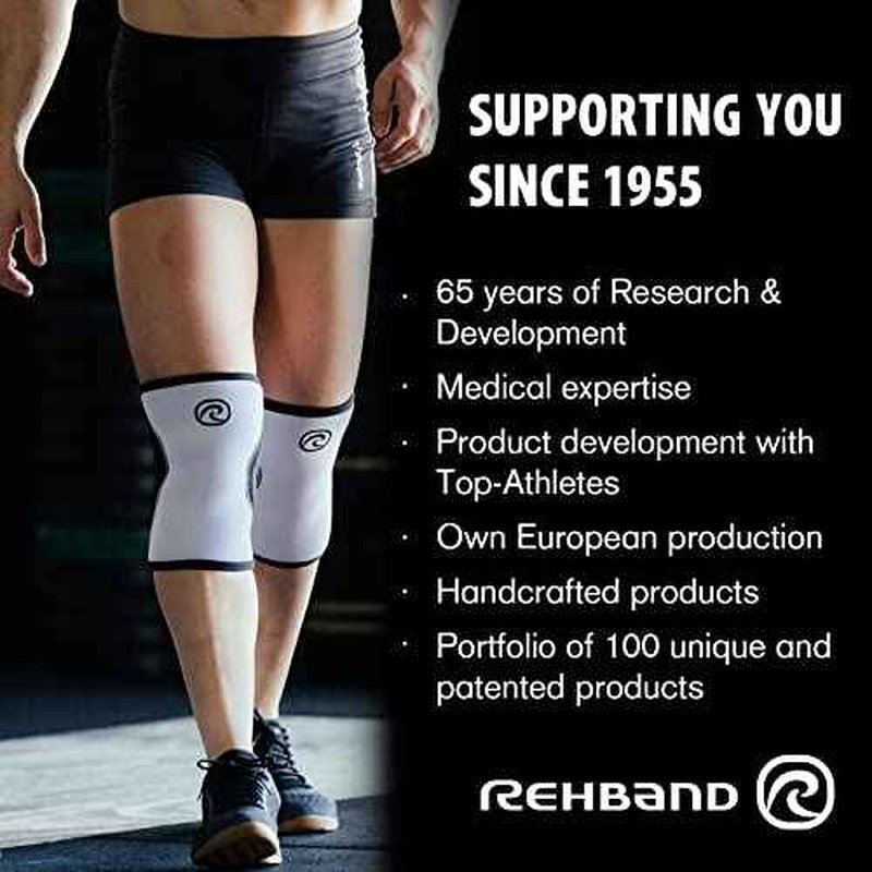 Rehband Rx Original Back Support, Back Compression 7mm Neoprene, Strong Support and high Stability for Lower Back, Weightlifting Fitness Support, Colour:Blue, Size:XX-Large