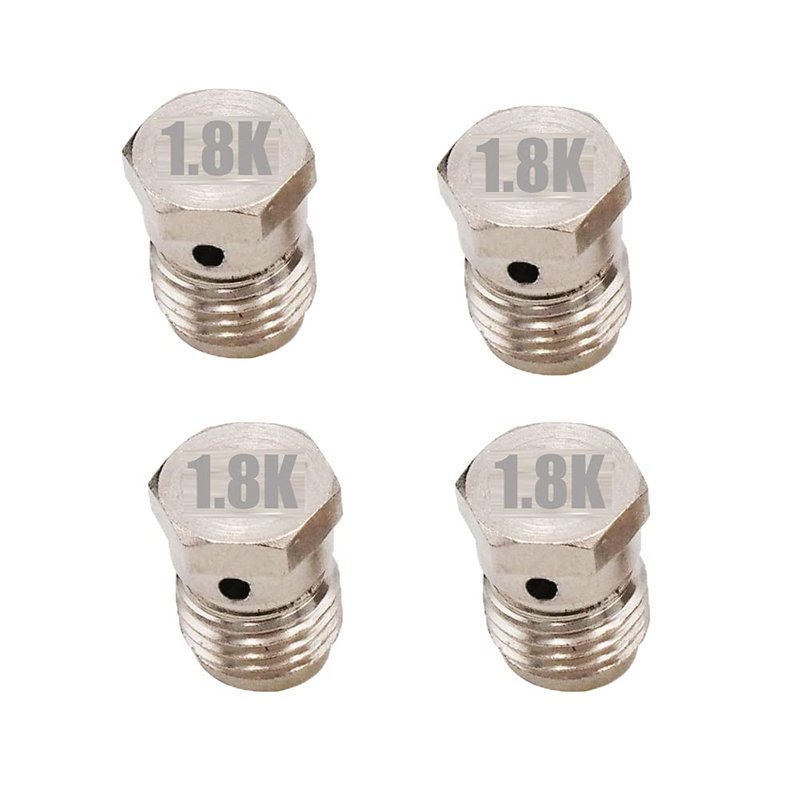 Manloney LLC Universal Burst Disks 1.8K 3K 5K 7.5K HPA Burst Disk 3/8-24 UNF Unified Copper Paintball Compressed Air Tank Regulator Burst Disks (1.8K)