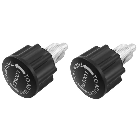 LQ Industrial 2pcs Adjustment Fitness Pop Pull Pin Knob, M16 Pull Pin Knob for Exercise Training Machines Release Bike Equipment