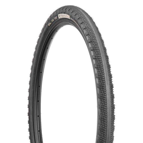 Teravail - Washburn Bicycle Tire | Light and Supple Casing | for Rough Pavement and Fast Gravel | 700 x 42 | Black Sidewall