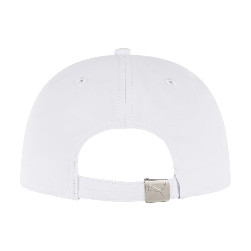 Puma Women's Gates Adjustable Cap, White/Light Blue, OS
