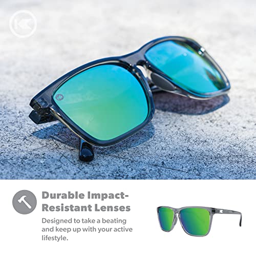 Knockaround Fast Lanes Sport - Polarized Running Sunglasses for Women & Men - Impact Resistant Lenses & Full UV400 Protection