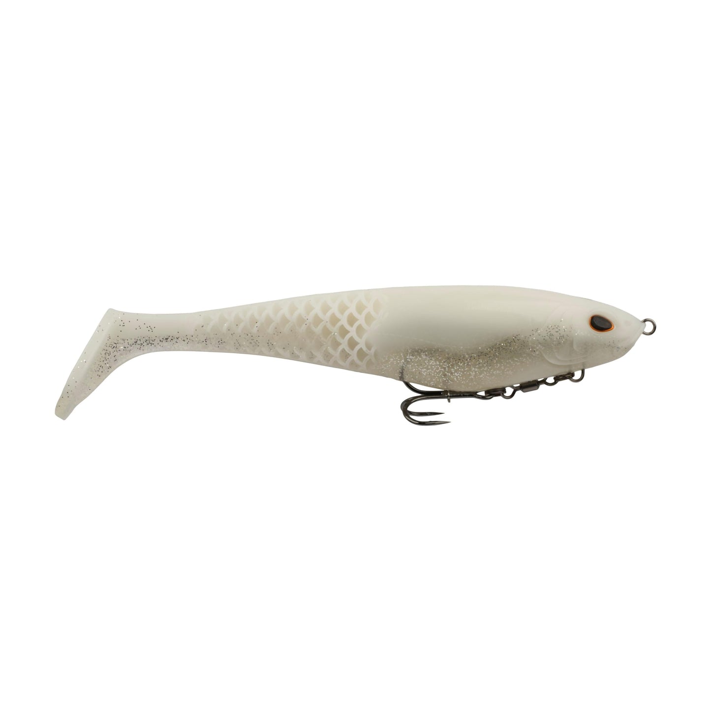 Berkley PowerBait® CullShad Fishing Bait, Sight Flash, 6 in, Soft Swimbait, Equipped with Fusion19TM Hook, Smart Weighting System