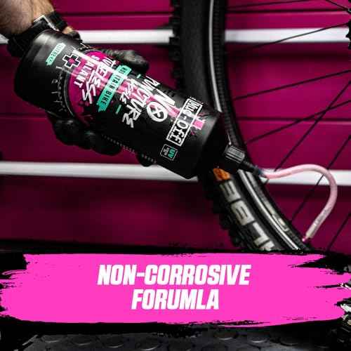 Muc-Off MTB Tubeless Sealant, 80ml - Tubeless Tire Sealant for Bicycle Puncture Repair - Durable Bike Tire Sealant for Mountain Bikes