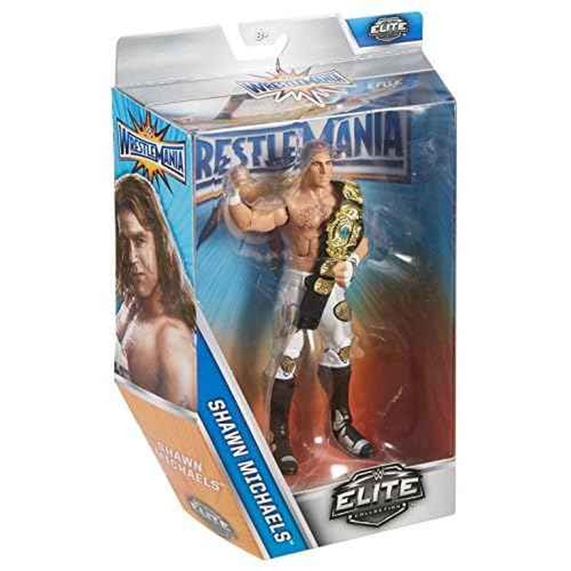 WWE Wrestlemania Elite Shawn Michaels Wrestlemania 12 Action Figure