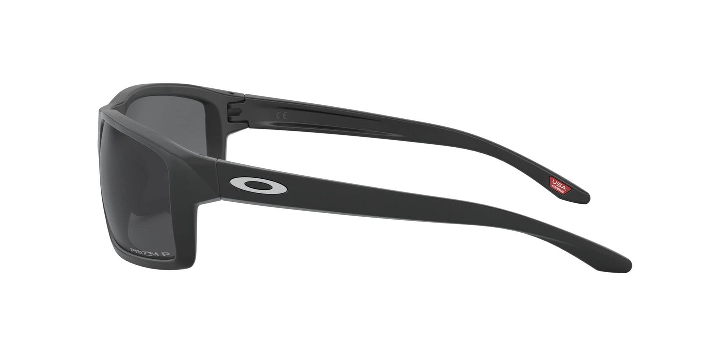 Oakley Sunglasses for Men - OO9449 Gibston Square Polarized Sunglasses PRIZM Lenses - Matte Black/PRIZM Black Polarized - Size 60