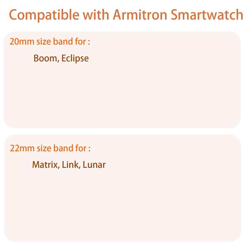 Compatible with Armitron Matrix Smartwatch bands, Quick Release New Soft Silicone Sport Replacement Straps Compatible with Armitron Connect Matrix, Link, Lunar, Boom, Eclipse Smartwatch (3 Pack-1, 20mm size band)