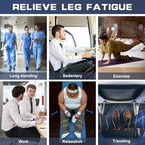 Plus Size Compression Socks for Women Men Wide Calf L/XL-5XL (15-20mmhg) Knee High Socks Support Compression Stockings for Nurses and Flying