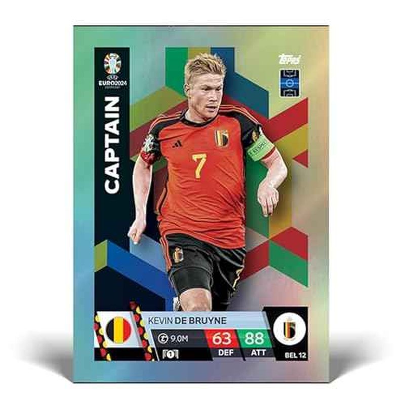 Topps Official Euro 2024 Match Attax - Eco Mega Multipack (Reduced Packaging Version) - Contains 32 EURO 2024 Match Attax cards plus 2 random Limited Edition cards.